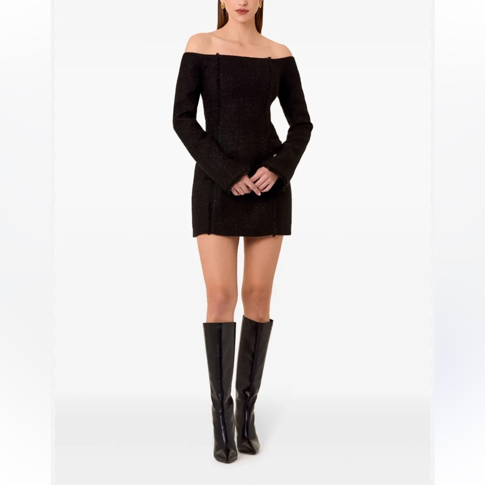 NWT Nicholas Mini Dress Black Size 4